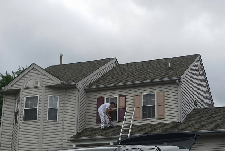 Exterior Siding & Window Shutter Paingting Service - Delaware County PA