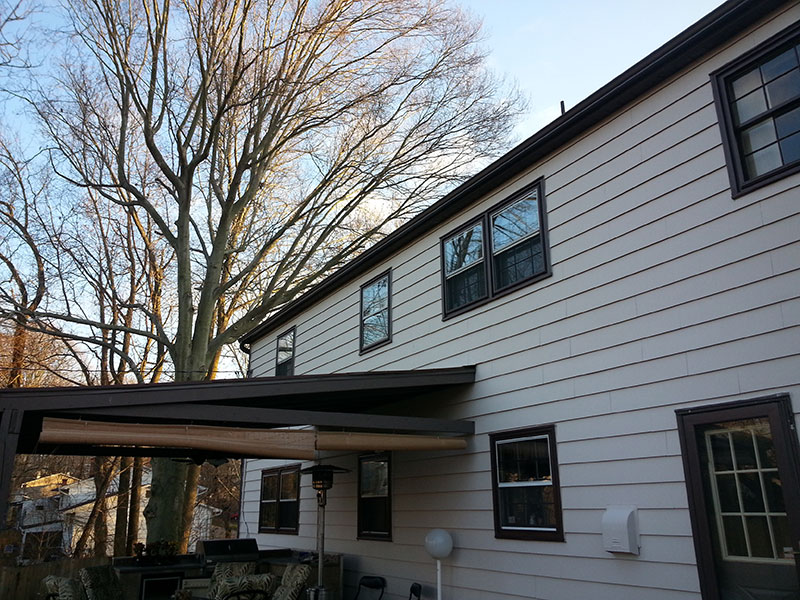 Rear Exterior House Painting